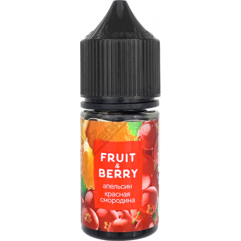 Фото и внешний вид — Fruit & Berry SALT - Апельсин и красная смородина 30мл