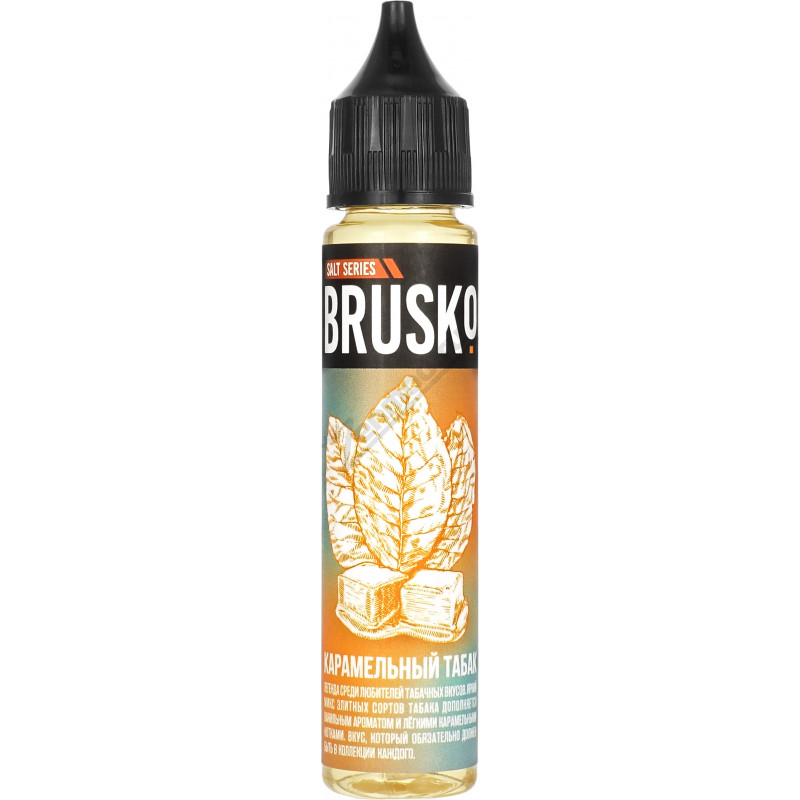 Фото и внешний вид — Brusko SALT - Карамельный табак 30мл