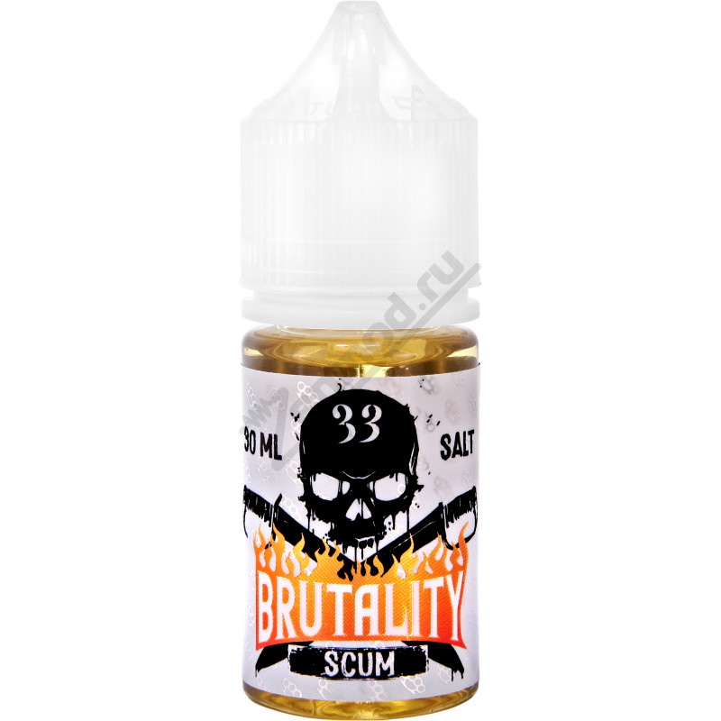 Фото и внешний вид — BRUTALITY SALT - Scum 30мл