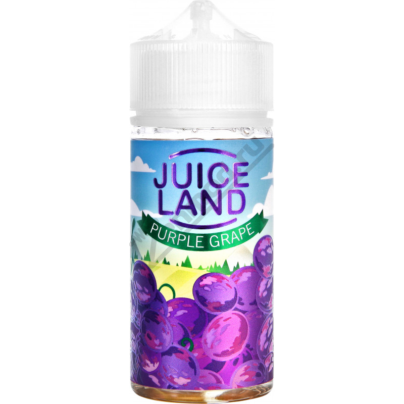 Фото и внешний вид — CC JUICELAND - Purple Grape 100мл