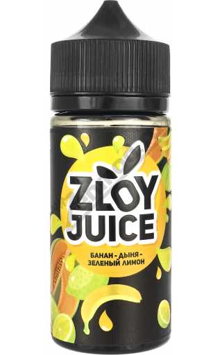 CC ZLOY JUICE - Банан, Дыня, Зеленый лимон 100мл