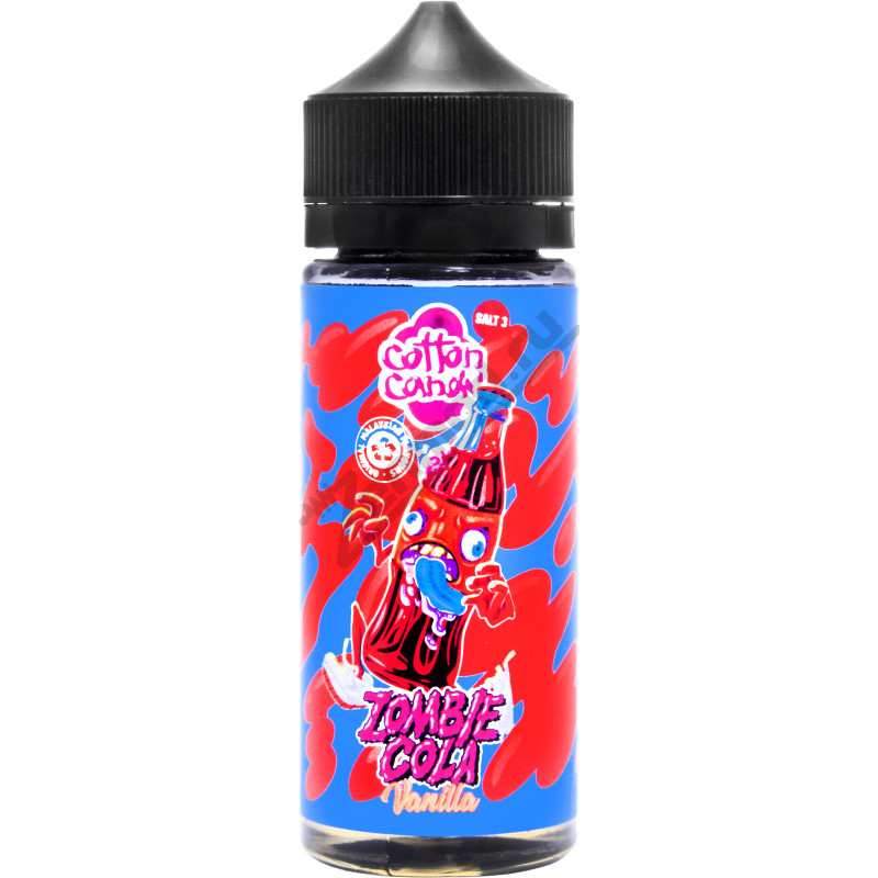 Фото и внешний вид — CC ZOMBIE COLA - Vanilla 120мл