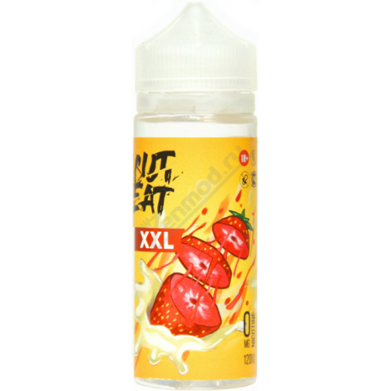Фото и внешний вид — CUT EAT - STRAWBERRY CREAM 120мл