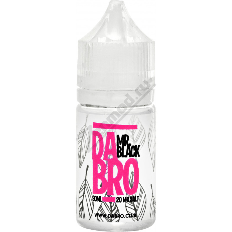 Фото и внешний вид — DA:BRO SALT - Mr. Black 30мл