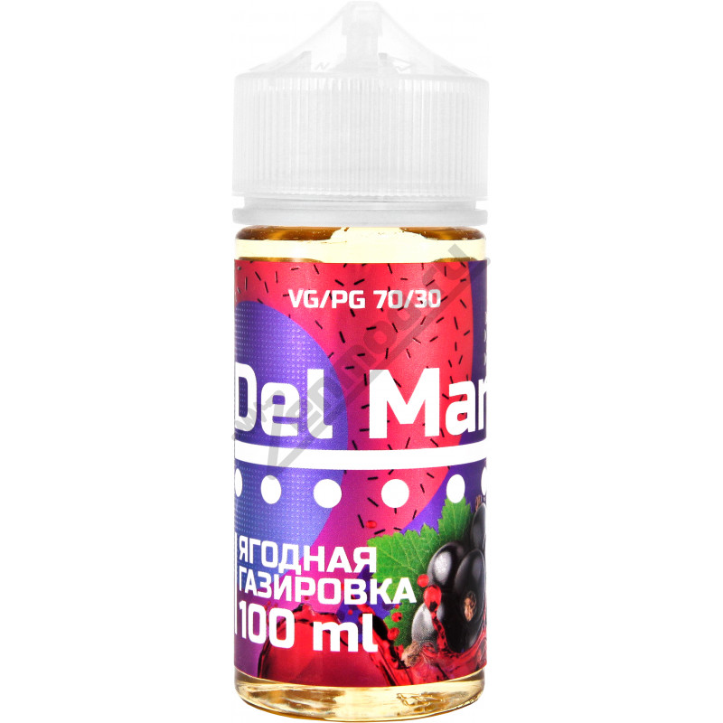 Фото и внешний вид — Del Mar - Ягодная Газировка 100мл