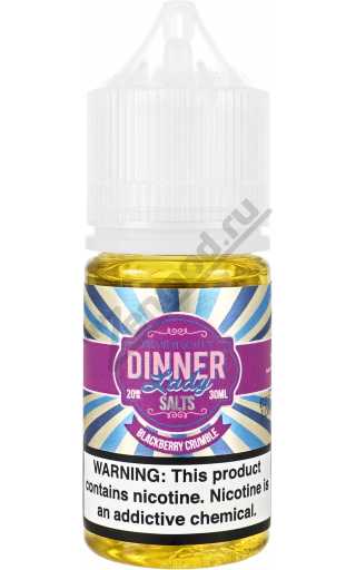 Dinner Lady Desserts SALT - Blackberry Crumble 30мл