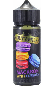 DUTY FREE BLACK - Creamy Macaron with Cereals 120мл