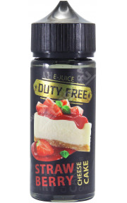 DUTY FREE BLACK - Strawberry Cheesecake 120мл