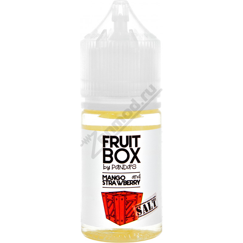 Фото и внешний вид — FRUITBOX SALT - Mango and Strawberry 30мл