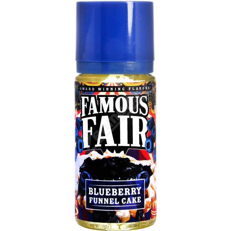 Фото и внешний вид — Famous Fair - Blueberry Funnel Cake 100мл