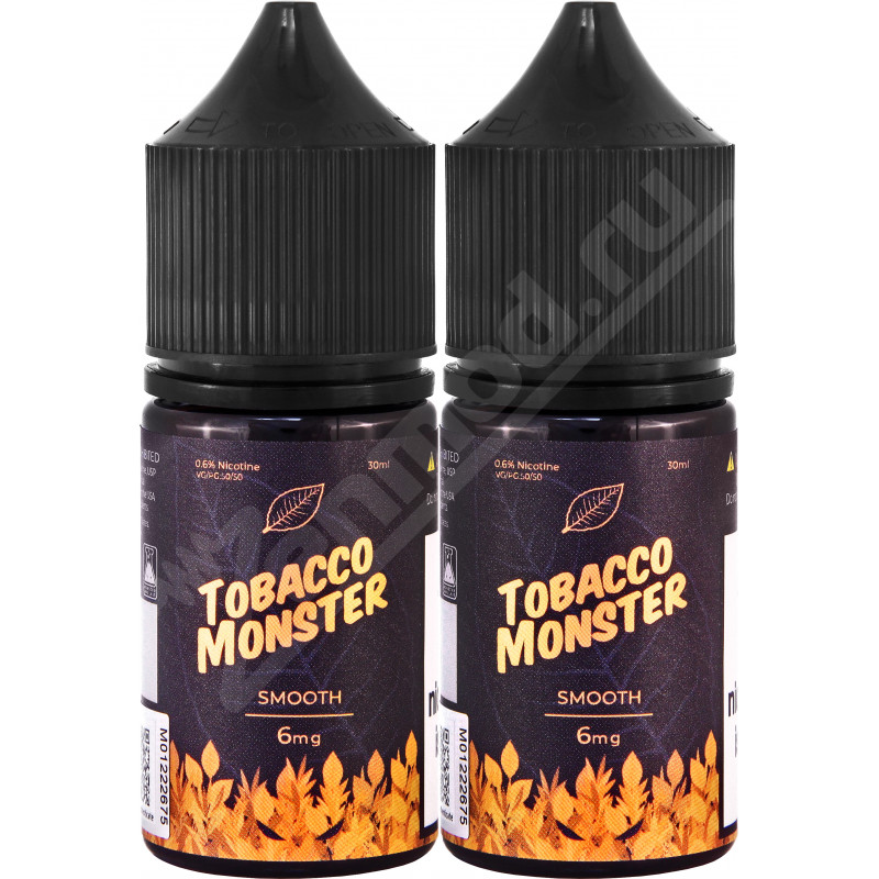 Фото и внешний вид — Tobacco Monster - Smooth 2x30мл