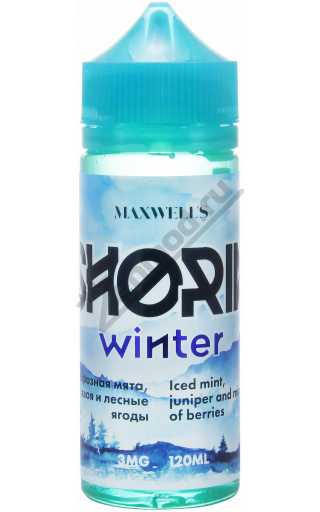 MAXWELLS - Shoria Winter 120мл MAXWELLS - Shoria Winter 120мл