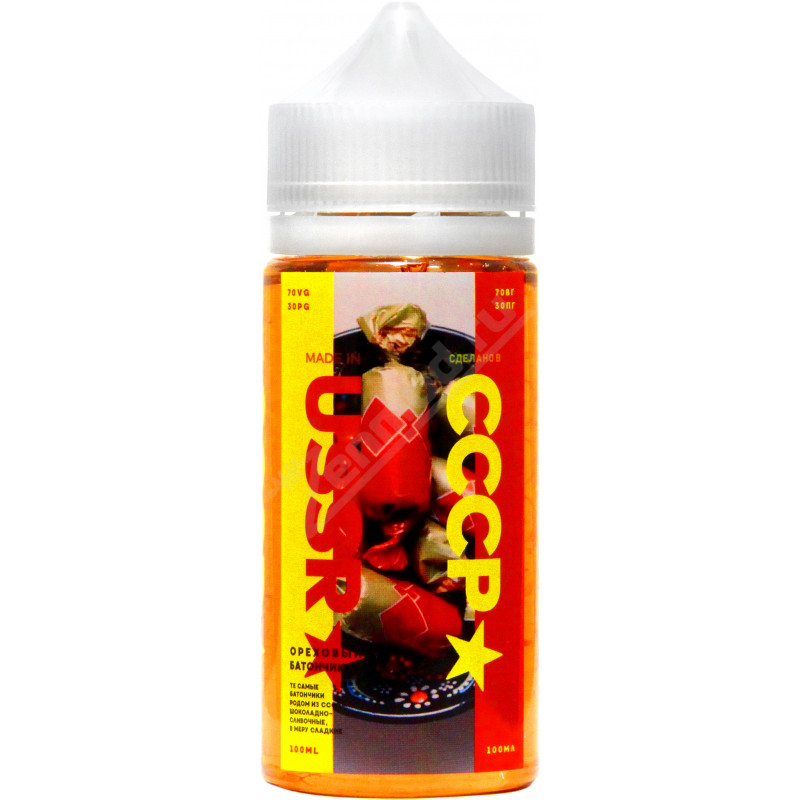 Фото и внешний вид — Made in USSR - Ореховый батончик 100мл
