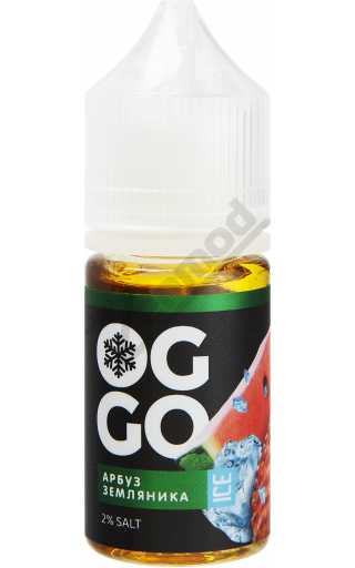 OGGO BERRIES DOUBLE ICE SALT - Арбуз Земляника 30мл