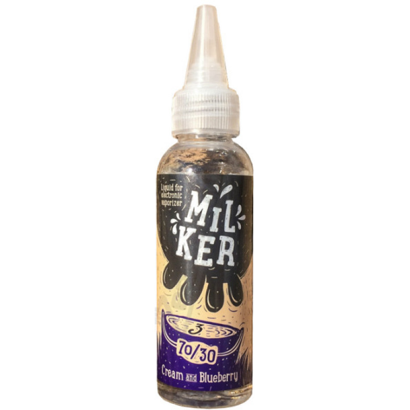 Фото и внешний вид — Milker - Cream and Blueberry 60мл