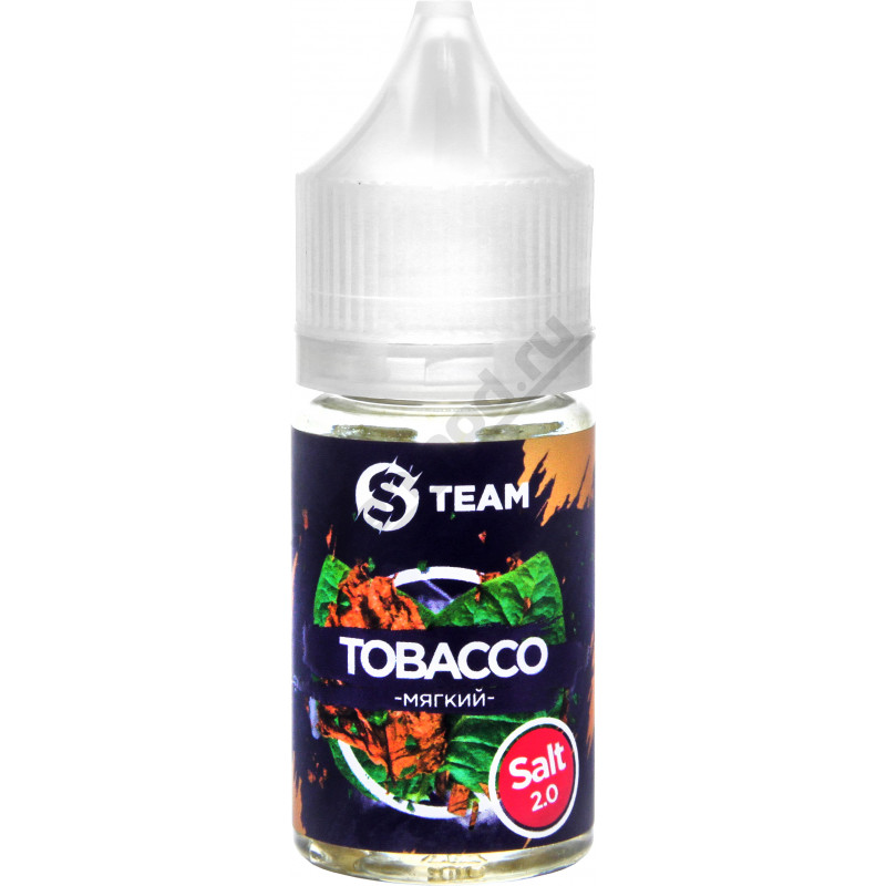 Фото и внешний вид — S Team Salt 2.0 - Tobacco Мягкий 30мл