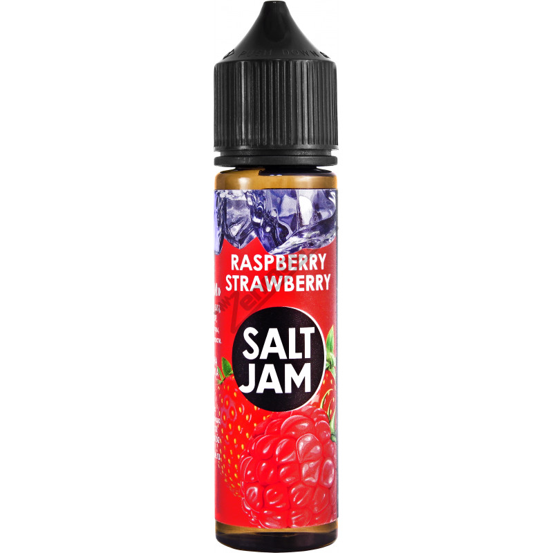 Фото и внешний вид — ICE Salt Jam - Raspberry-Strawberry 60мл
