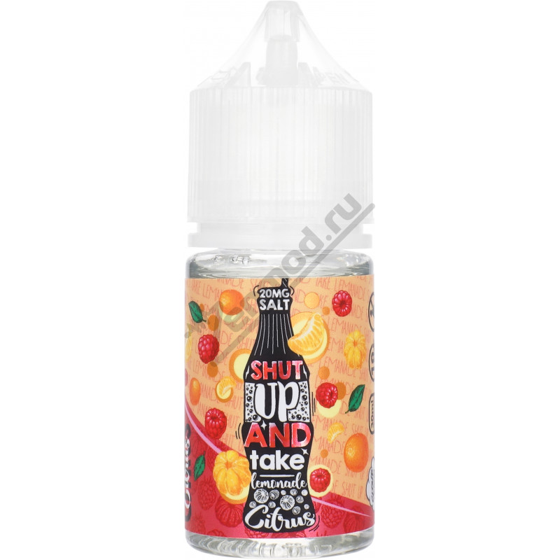 Фото и внешний вид — Shut Up and Take Lemonade SALT - Citrus 30мл