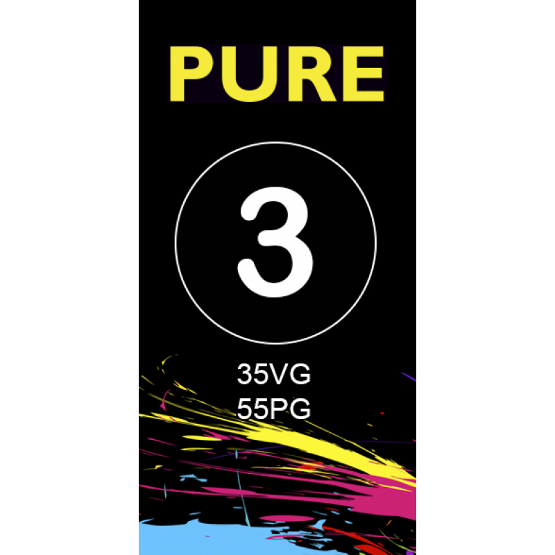 Фото и внешний вид — Основа Pure 100мл традиционная 3мг