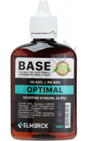 Основа NICSELECT Optimal 100мл 6мг