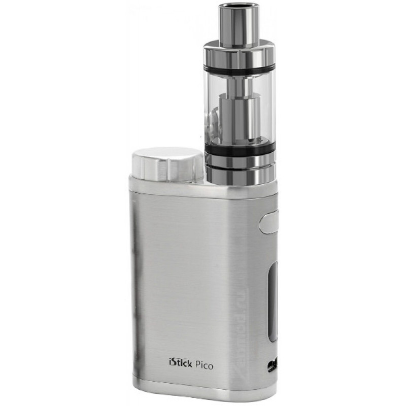 Фото и внешний вид — Eleaf iStick Pico 75W MELO 3 4ml KIT Brushed Silver