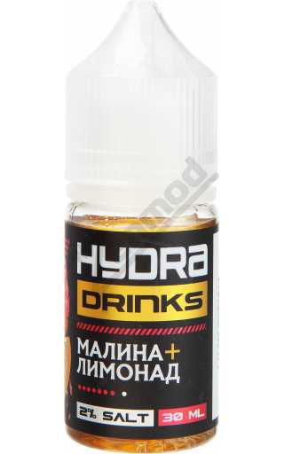 HYDRA DRINKS SALT - Малина Лимонад 30мл