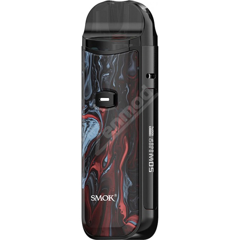 SMOK NORD 50W Black Red Marbling Фото и внешний вид — SMOK NORD 50W Black Red Marbling