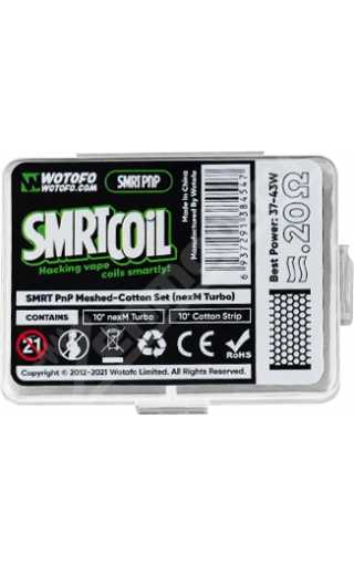 Wotofo SMRT nexMESH Turbo Mesh KIT 0.2 Ом