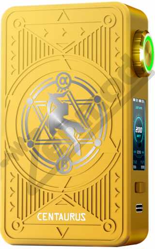 Lost Vape Centaurus M200 Mod Golden Knight Lost Vape Centaurus M200 Mod Golden Knight